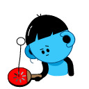 不说,酷小伙,coolguy,微信表情,GIF,sticker