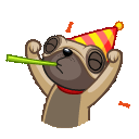 失望但如释重负,八哥犬,FredThePug,微信表情,GIF,sticker